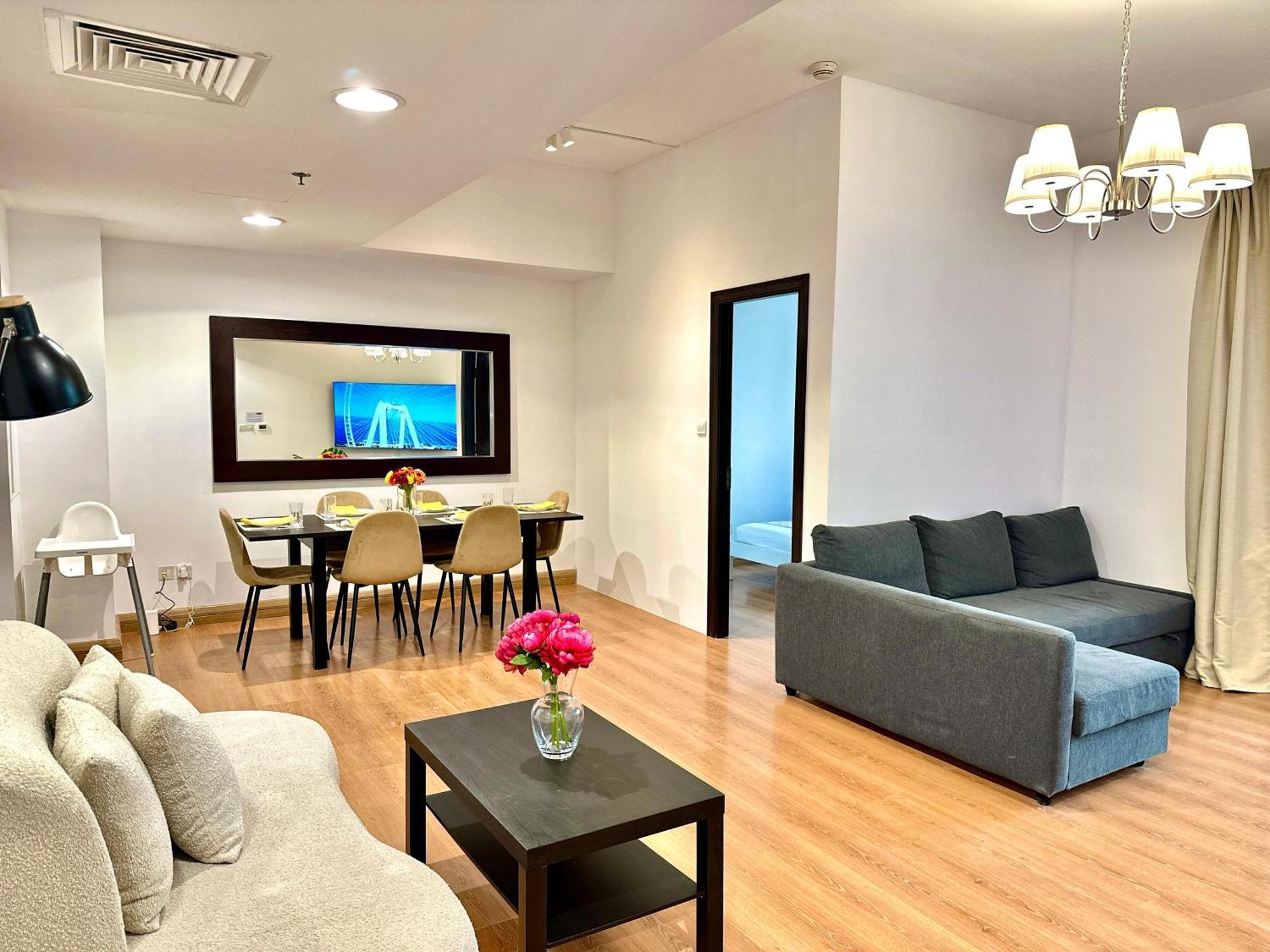 Beautiful 2Br & 4Br Apartments On Jbr Beach, Walking Distance To Bluewaters Island - By Sunkissed Holiday Homes Dubai Dış mekan fotoğraf