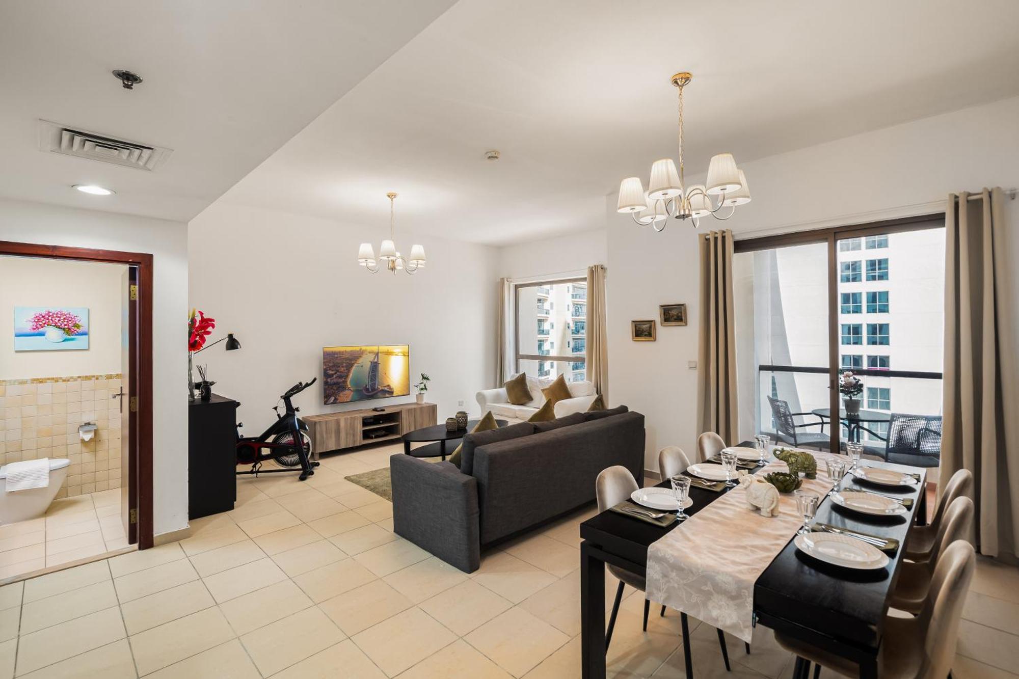 Beautiful 2Br & 4Br Apartments On Jbr Beach, Walking Distance To Bluewaters Island - By Sunkissed Holiday Homes Dubai Dış mekan fotoğraf
